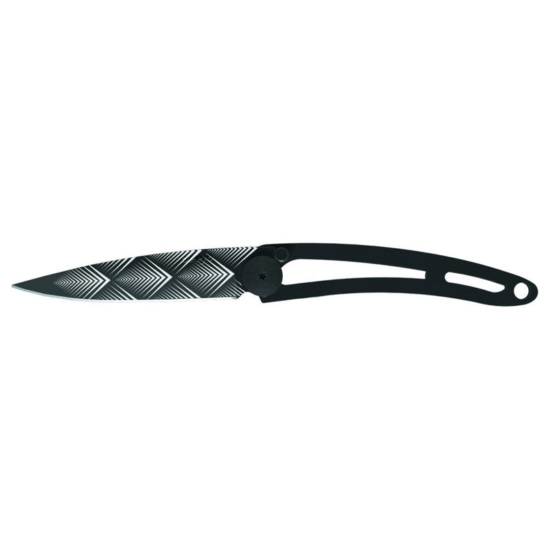 Deejo Naked 15g Knife, Art Deco Black