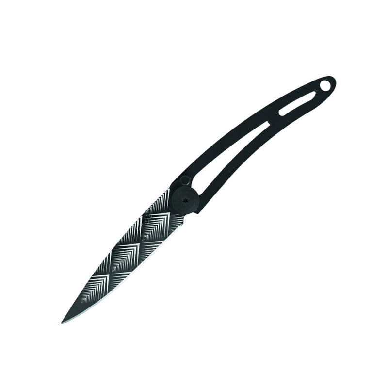 Deejo Naked 15g Knife, Art Deco Black