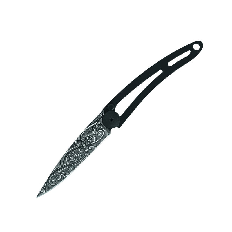 Deejo Naked 15g Knife, Pacific Black