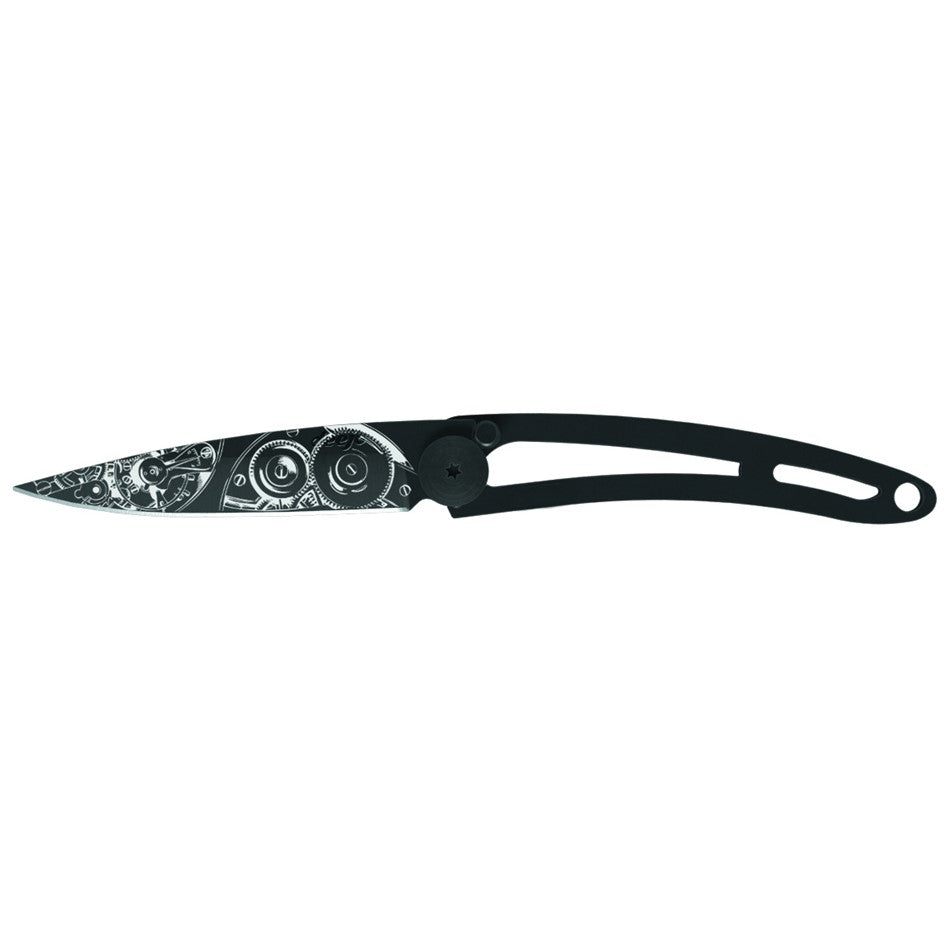 Deejo Naked 15g Knife, Watch Movement Black