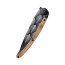Deejo Black 37g Knife with Juniper Handle, Art Deco