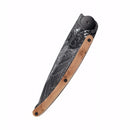 Deejo Black 37g Knife with Juniper Handle, Eagle
