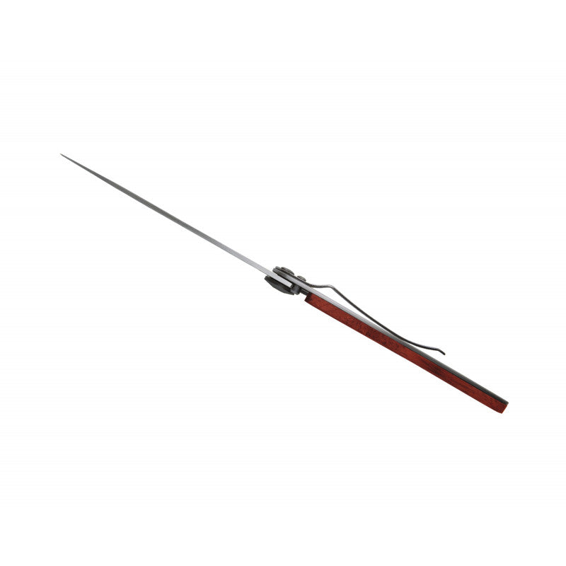 Deejo Tattoo 37g Knife with Coral Handle, Racing Car