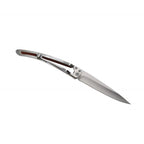 Deejo Tattoo 37g Knife with Coral Handle, Manuscript