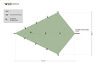 DD Hammocks Superlight Bikepacker Tarp