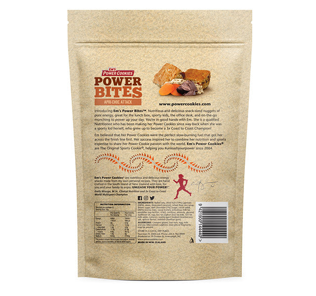 Em's Power Bites Pouch, Apri-Choc Attack
