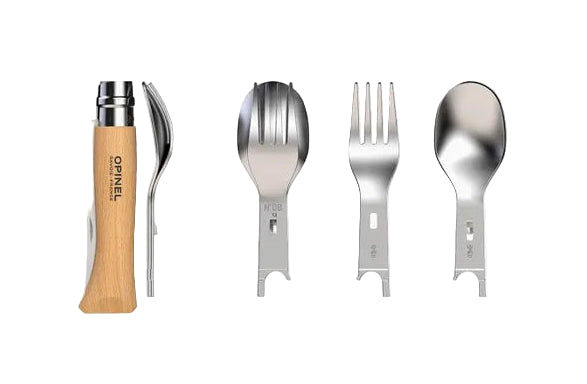Opinel Picnic Plus Set With #8 Knife Fork & Spoon