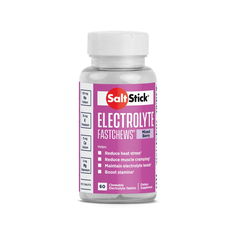 SaltStick Electrolyte FastChews Bottle - 60 Chews
