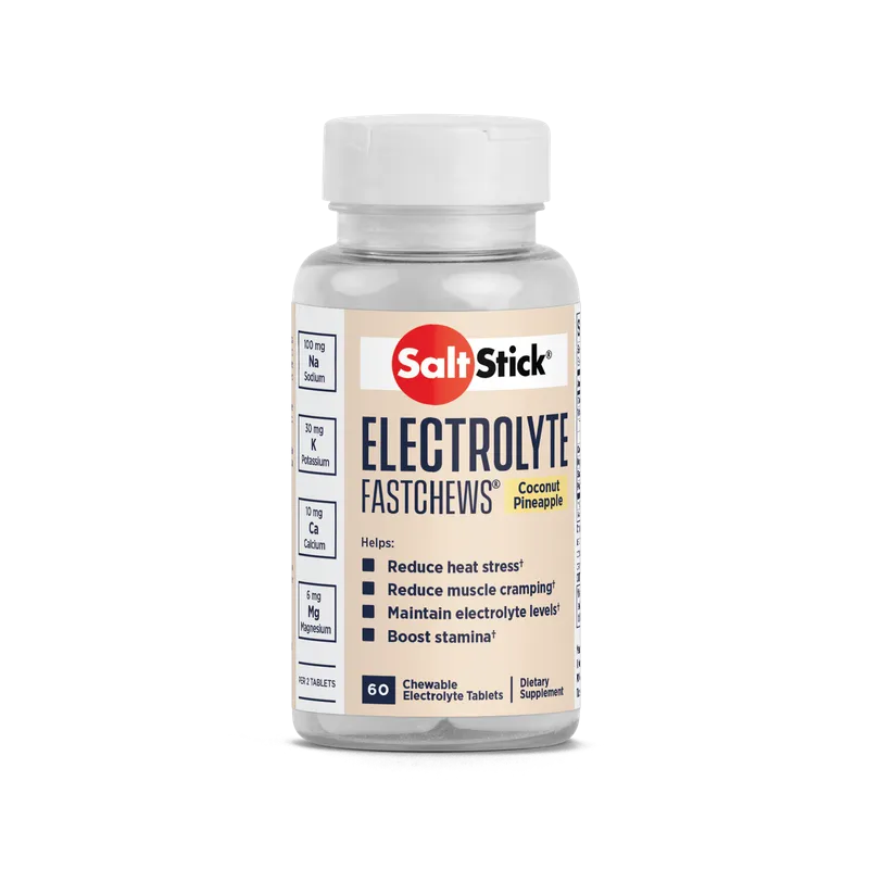 SaltStick Electrolyte FastChews Bottle - 60 Chews
