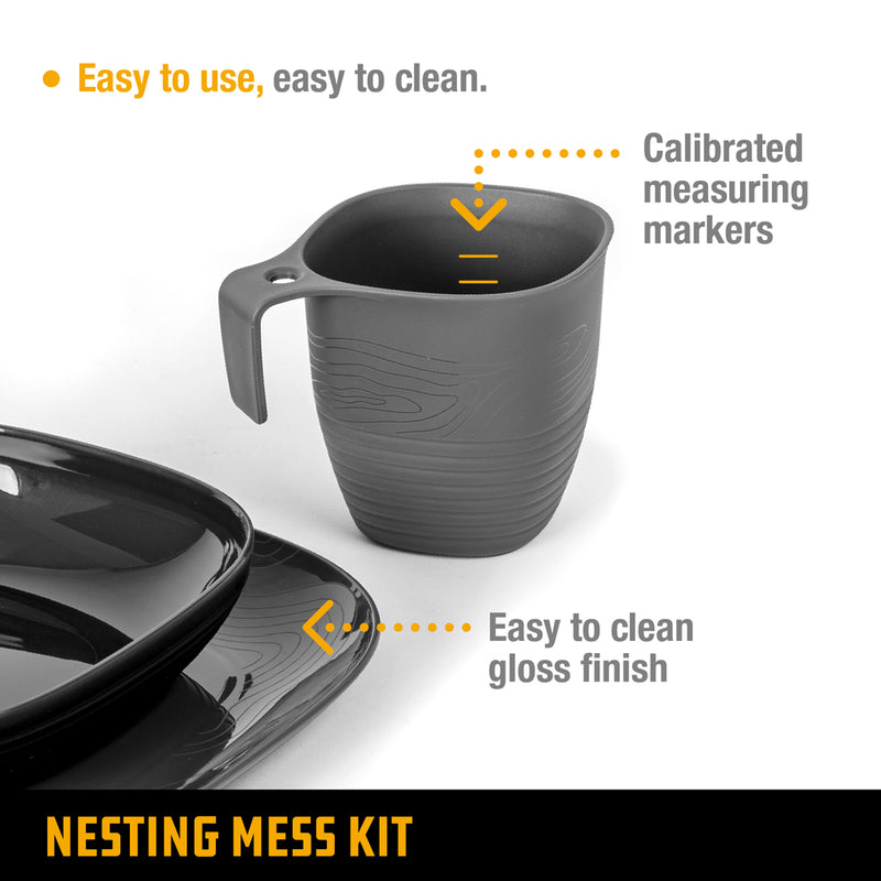 UCO Nesting Mess Kit, 2 Person Venture