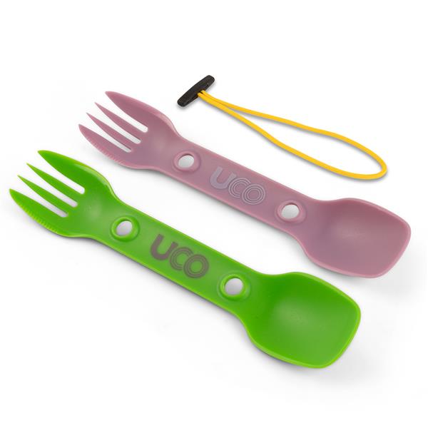 UCO ECO Utility Spork 2-Pack with Lanyard