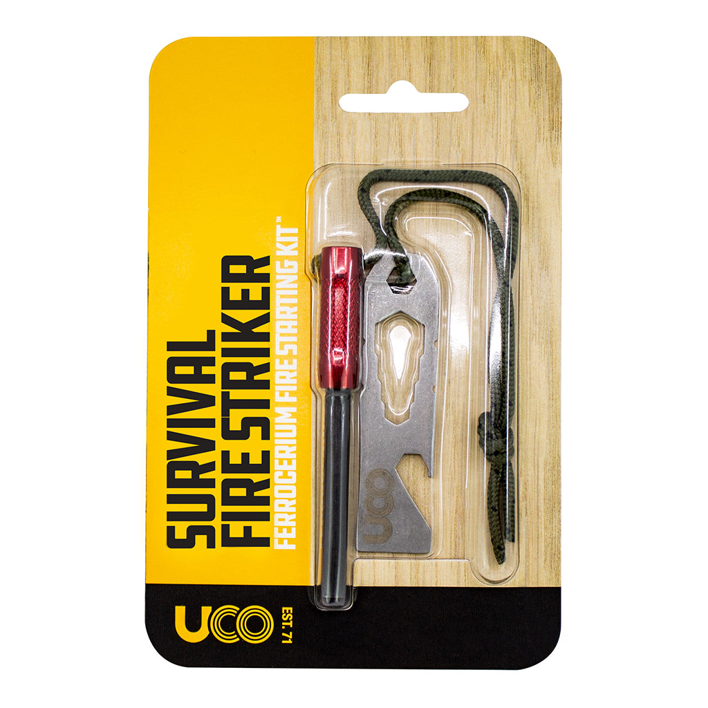 UCO Survival Fire Striker with Lanyard