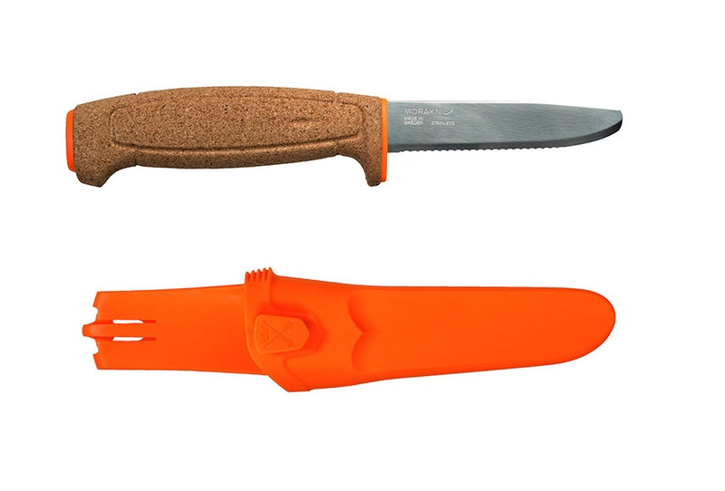 Morakniv Floating Serrated Knife, Orange