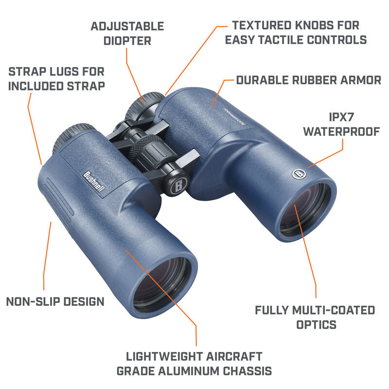 Bushnell H2O 7x50 Porro Prism Binoculars