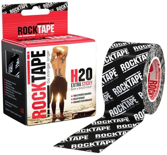 Rocktape H2O Plain Tape, 5cm x 5 mtr Roll