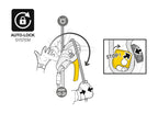 Petzl I'DS self-braking Descender 10-11.5mm