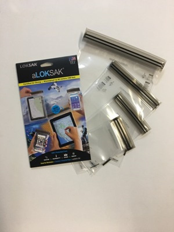 Aloksak Waterproof Protective Covers for Electronics, 4 Pack