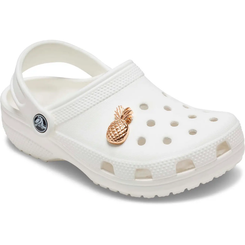 Crocs Jibbitz Shoe Charm - Gold Pineapple