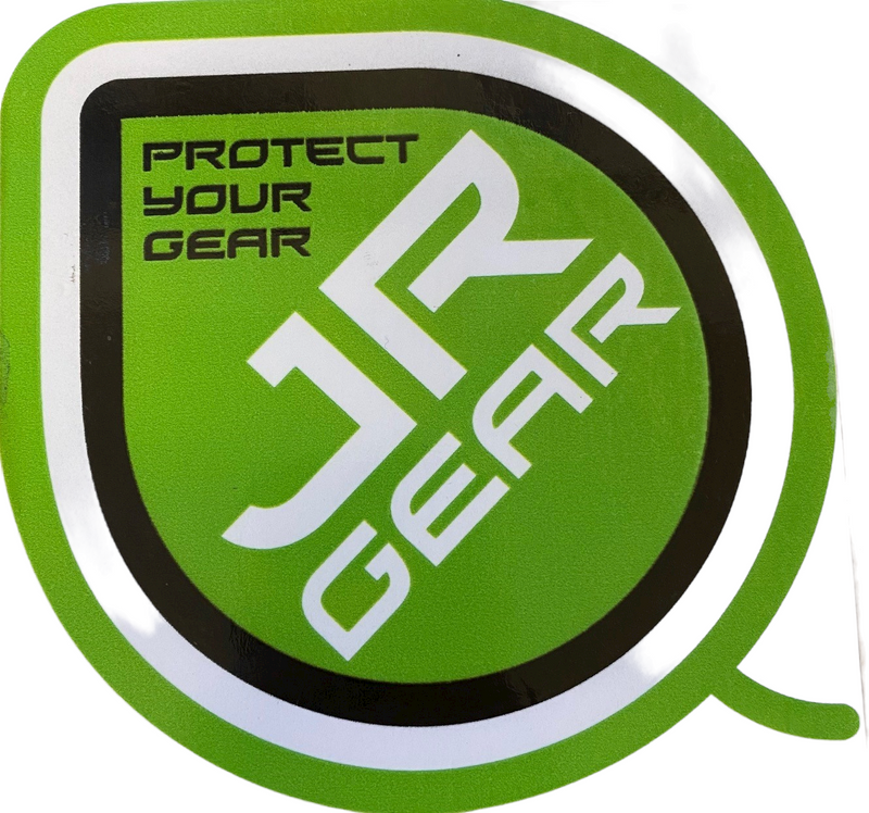 Jr Incoming Sticker JR Gear Large 150mm Logo Sticker | Gearshop NZ
