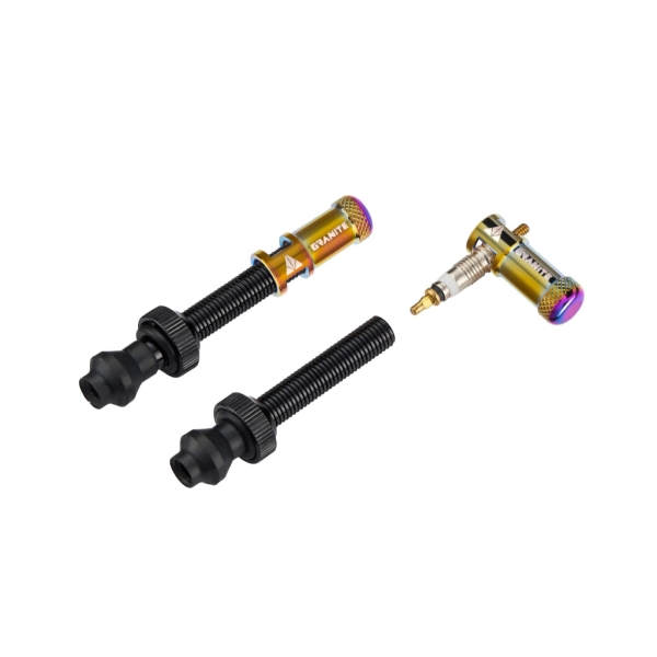 Granite Designs CNC Valve Stem Cap Pair With Valve Core Removing