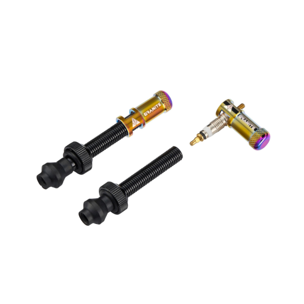 Granite Designs CNC Valve Stem / Cap Pair With Valve Core Removing Function