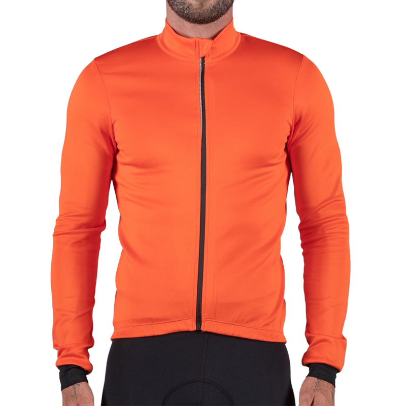 Bellwether MN Prestige Thermal L/S Cycle Jersey Orange