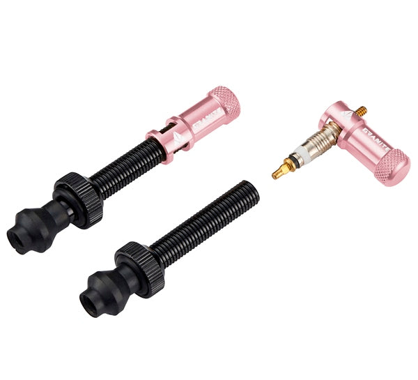 Granite Designs CNC Valve Stem / Cap Pair With Valve Core Removing Function