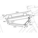 Restrap Race Frame Bag 3L - Black