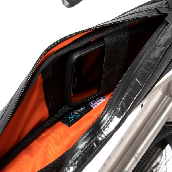 Restrap Race Top Tube Bag Black Gearshop NZ - Main Image