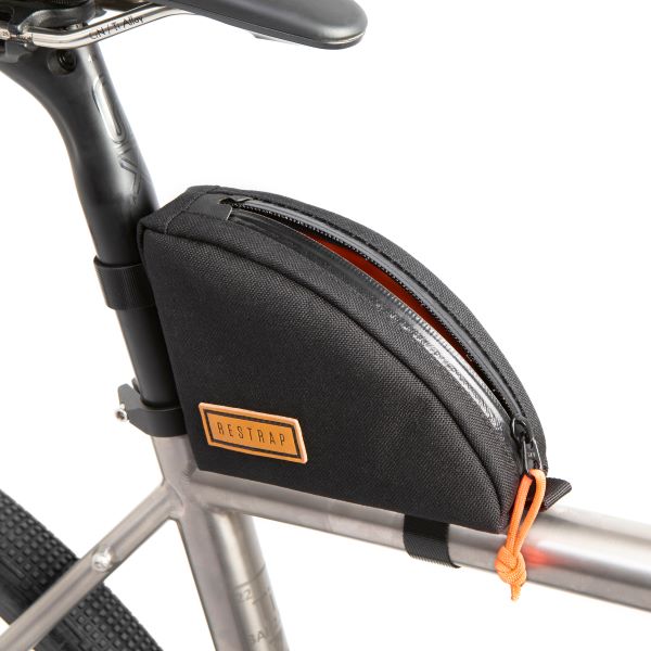 Restrap Rear Top Tube Bag 0.8L - Black