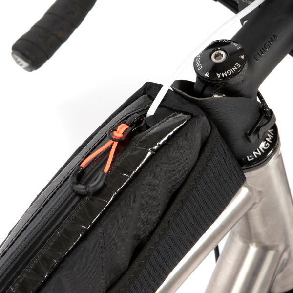 Restrap Race Top Tube Bag Long 2L - Black