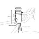 Restrap Stem Bag 1.1L - Black