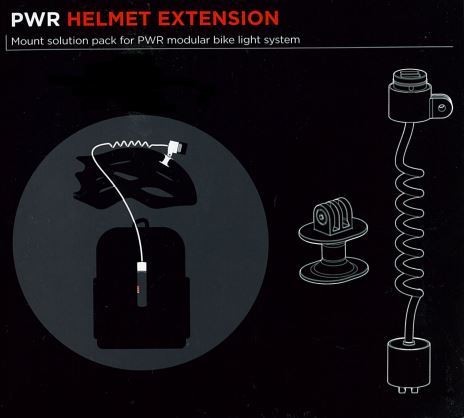 PWR Helmet Extension Mount Kit