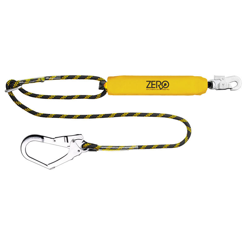 Zero Lasso Pro Single Adjustable Rope Lanyard/Scaffold Hook