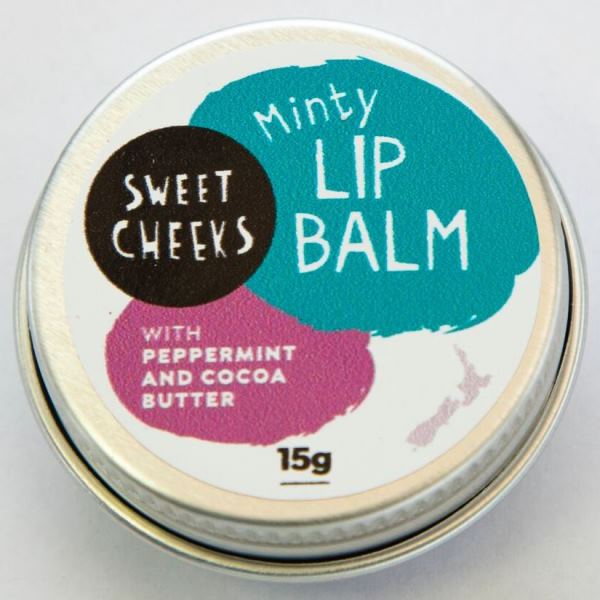 Sweet Cheeks Minty Lip Balm, 15g