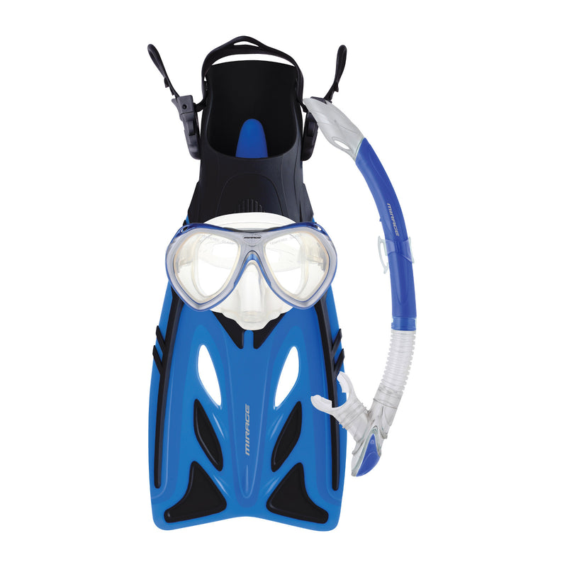 Mirage Crystal Junior Mask, Snorkel & Fin Set