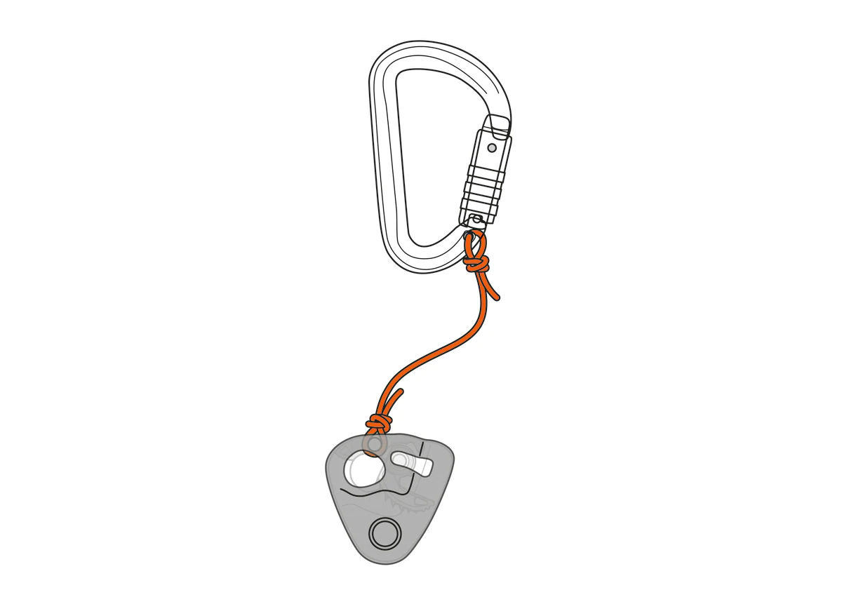 Petzl Nano Ultra-lightweight Traxion Pulley, Gold