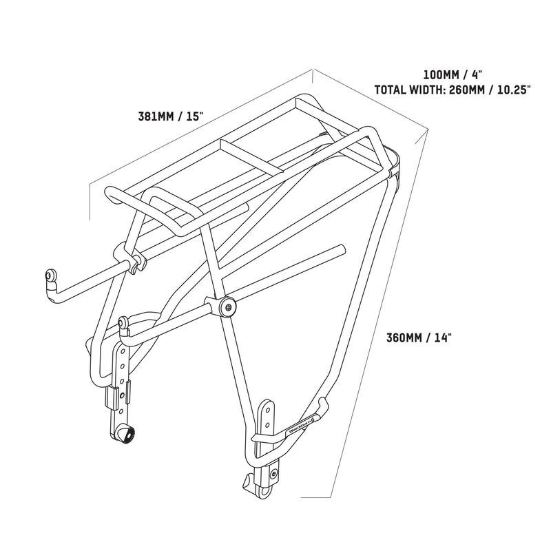 Blackburn Outpost Rear Touring Rack