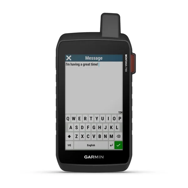 Garmin Montana 750i Rugged GPS Touchscreen Navigator with inReach