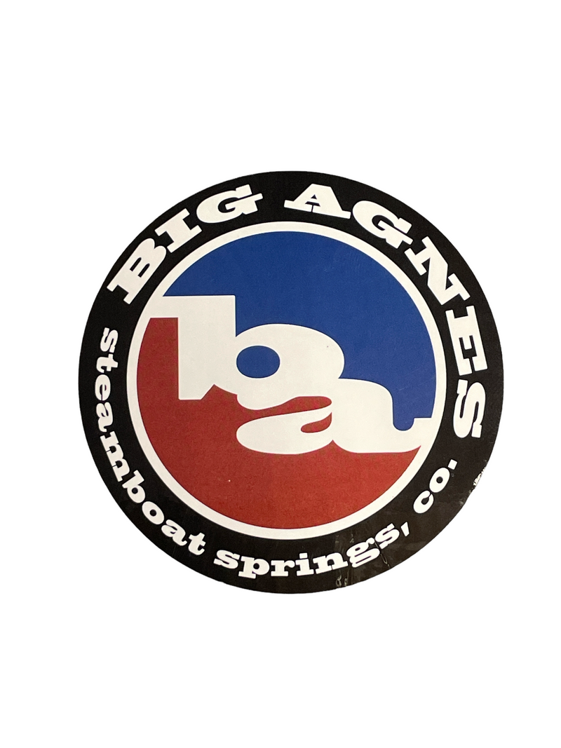 Big Agnes 80mm Logo Sticker