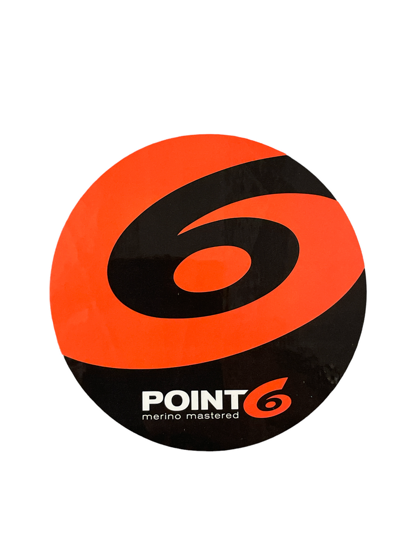 Point6 80mm Logo Sticker