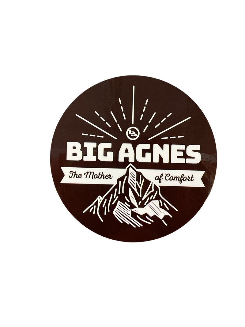 Big Agnes 80mm Mother of Comfort Sticker