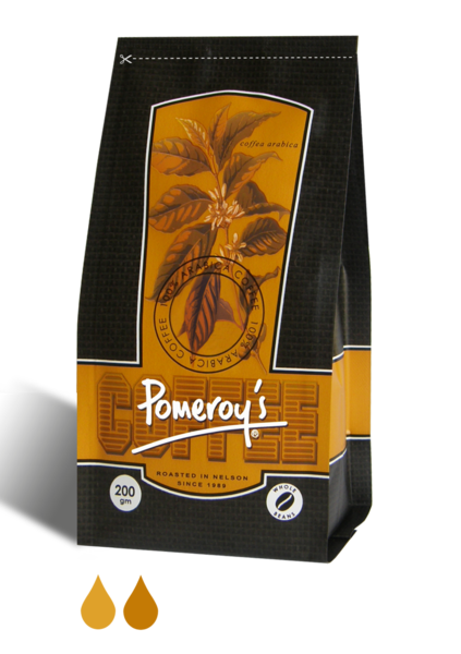 Pomeroys Organic Espresso Coffee