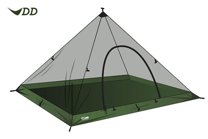 dd superlight tent DD Hammocks Superlight XL Pyramid Tent Mesh Inner