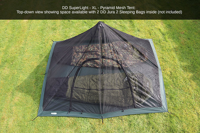 dd superlight pyramid mesh tent DD Hammocks Superlight XL Pyramid Tent Mesh Inner