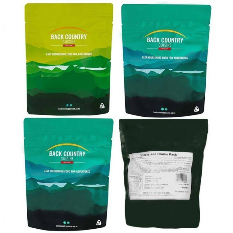 Back Country Cuisine Ration Pack, Adventure