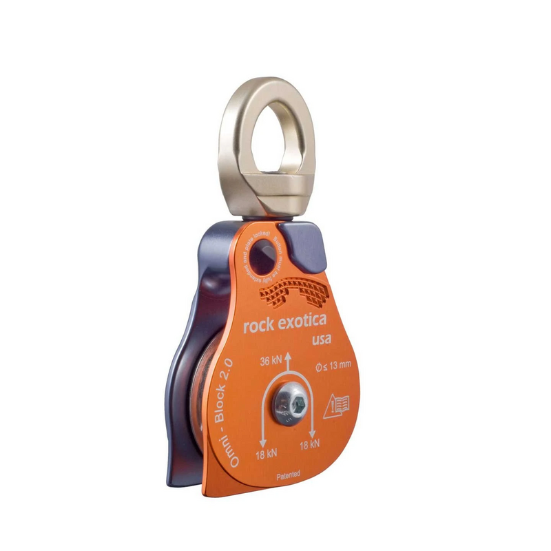 Rock Exotica 2.0 Omni Block Single Pulley