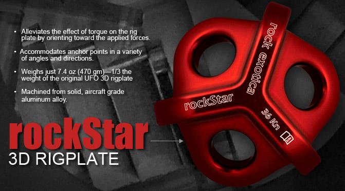 Rock Exotica Rock Star 3D Rig Plate | Gearshop NZ