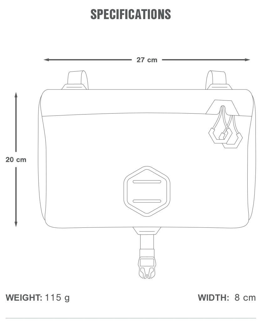 Apidura Expedition Accessory Pocket 4.5L