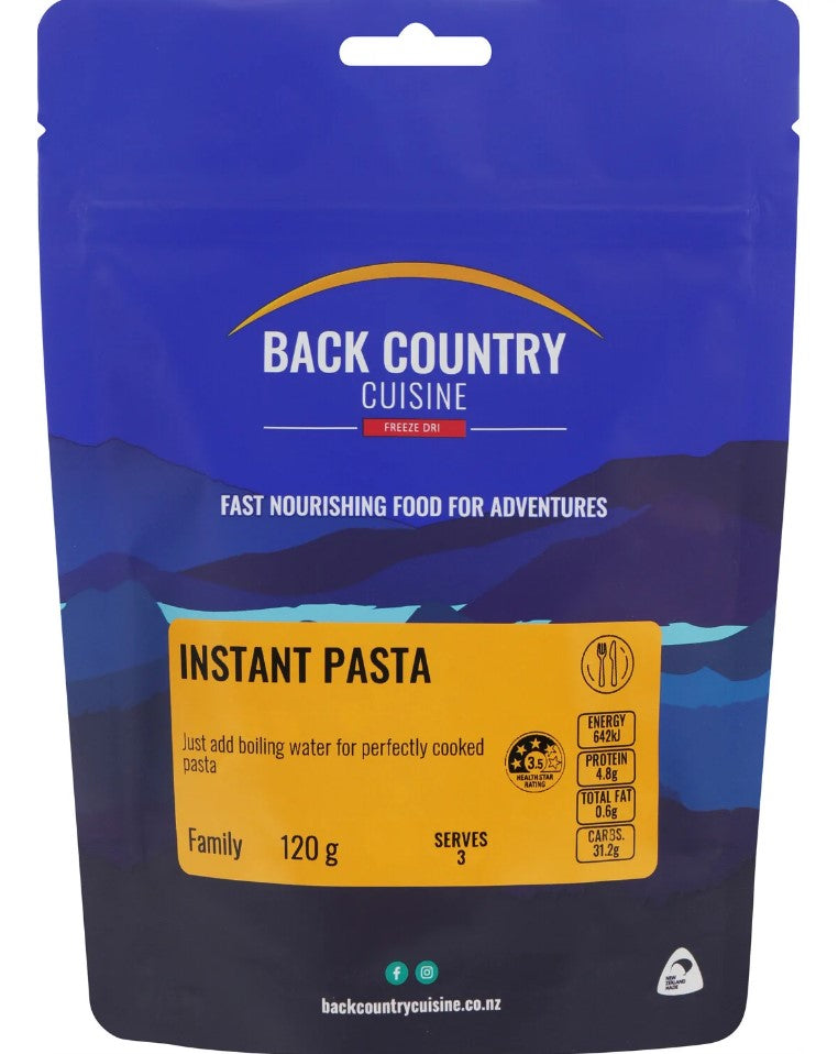 Back Country Cuisine Instant Pasta - Family